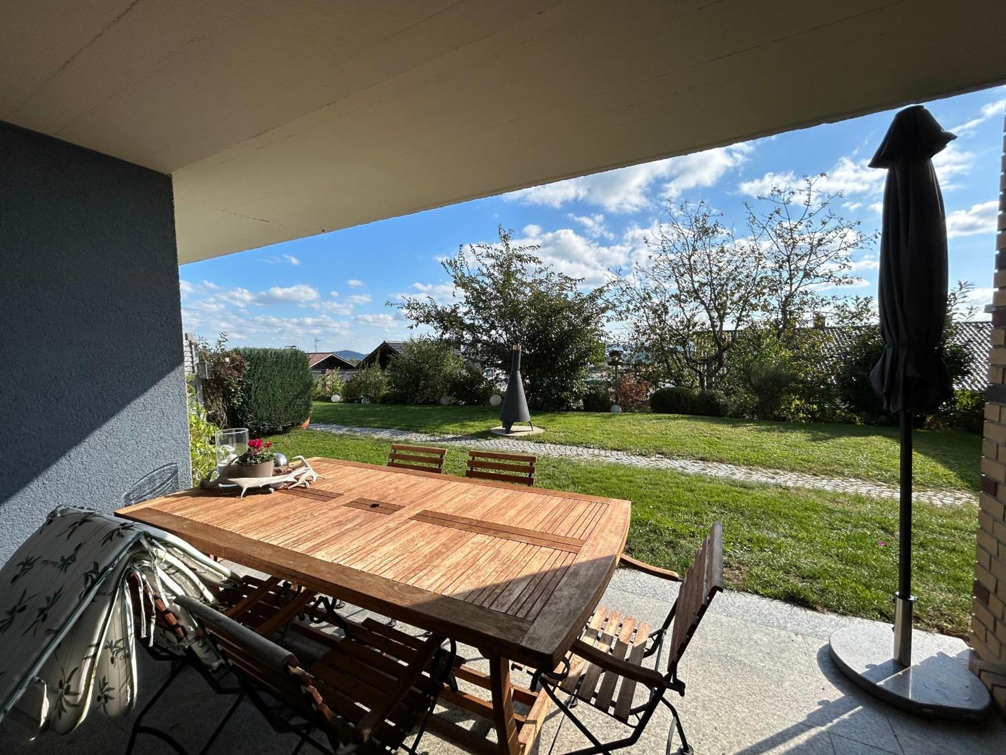Ferienwohnungen Alpenblick Mit Garten -Panoramasauna- Kirchdorf im Wald Exterior foto